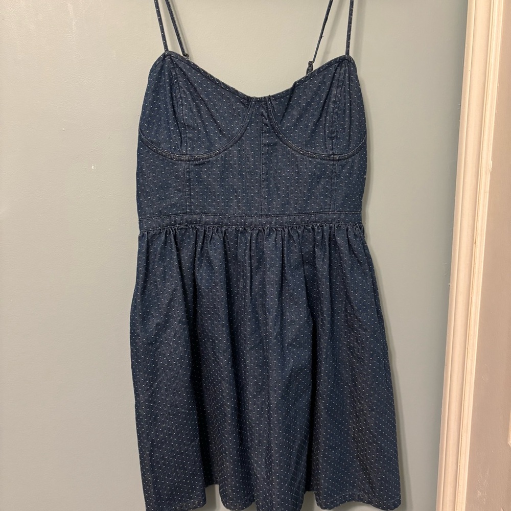 Lot of 2 Free People items: dress and vest [womens med]